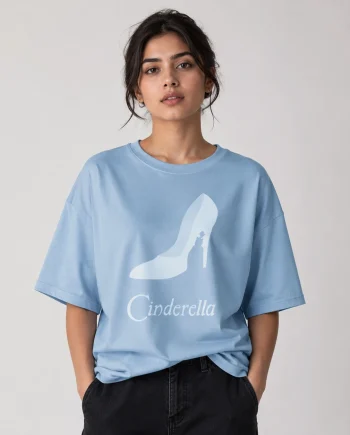 Drop Shoulder T-Shirt (Cinderella)