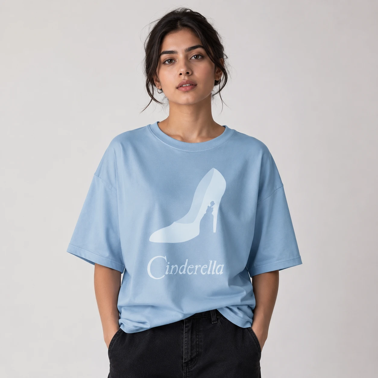 Drop Shoulder T-Shirt (Cinderella)
