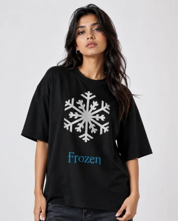 Drop Shoulder T-Shirt (Frozen)