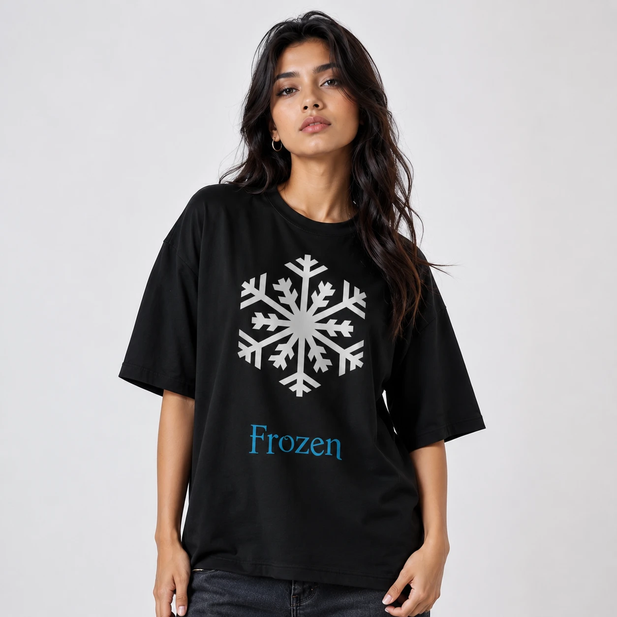Drop Shoulder T-Shirt (Frozen)