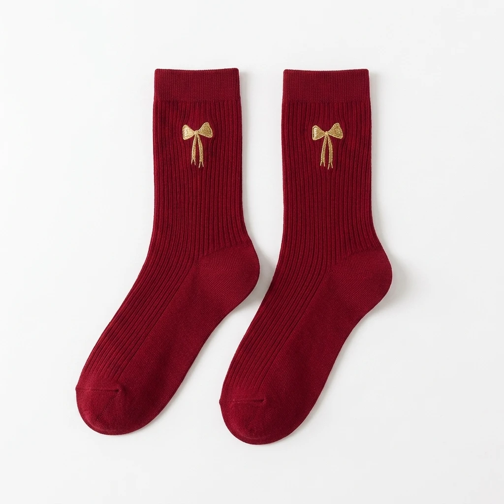 Golden Bow Premium Socks