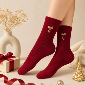 Golden Bow Premium Socks
