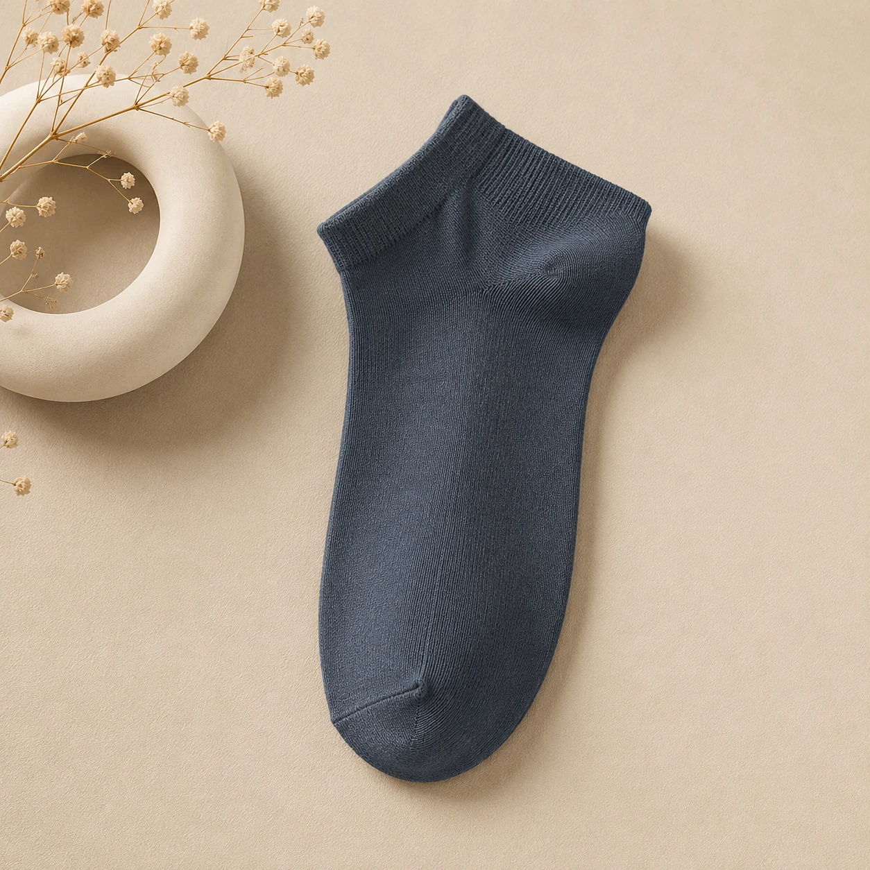 Premium Solid Crew Socks