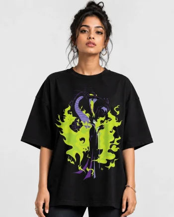 Drop Shoulder T-Shirt (Maleficent)