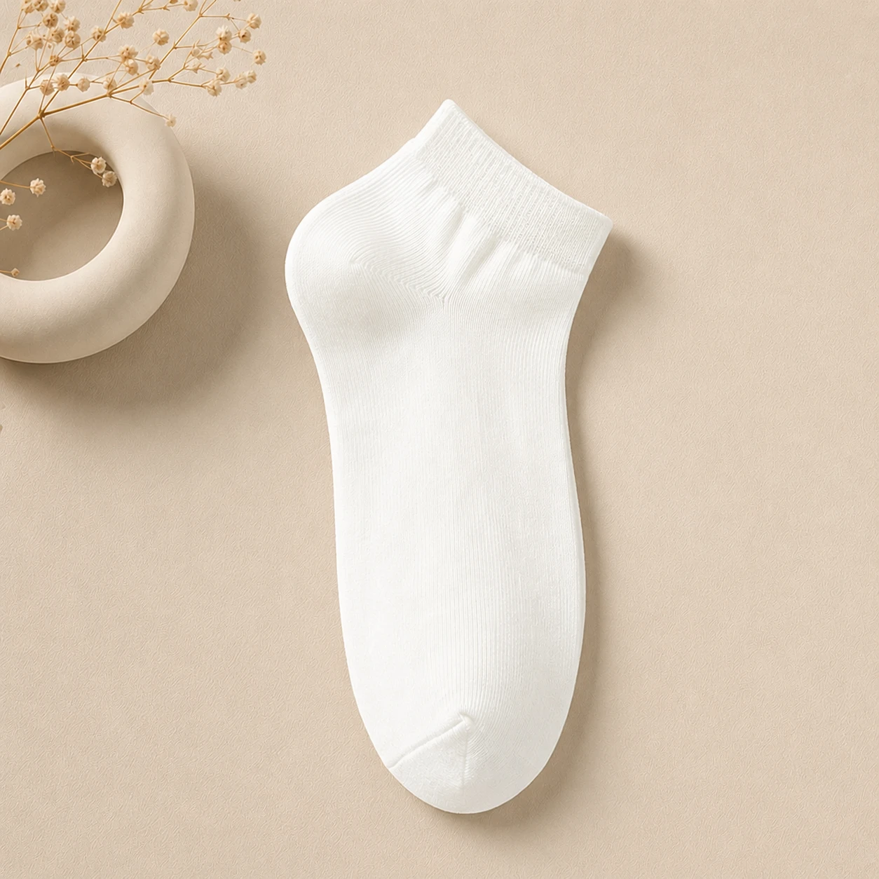 Premium Solid Crew Socks
