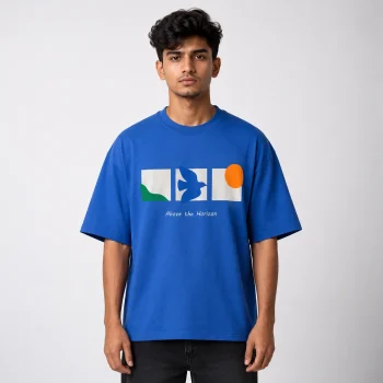 Drop Shoulder T-Shirt (Above The Horizon)