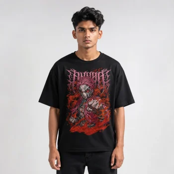 Drop Shoulder T-Shirt (Akaza)