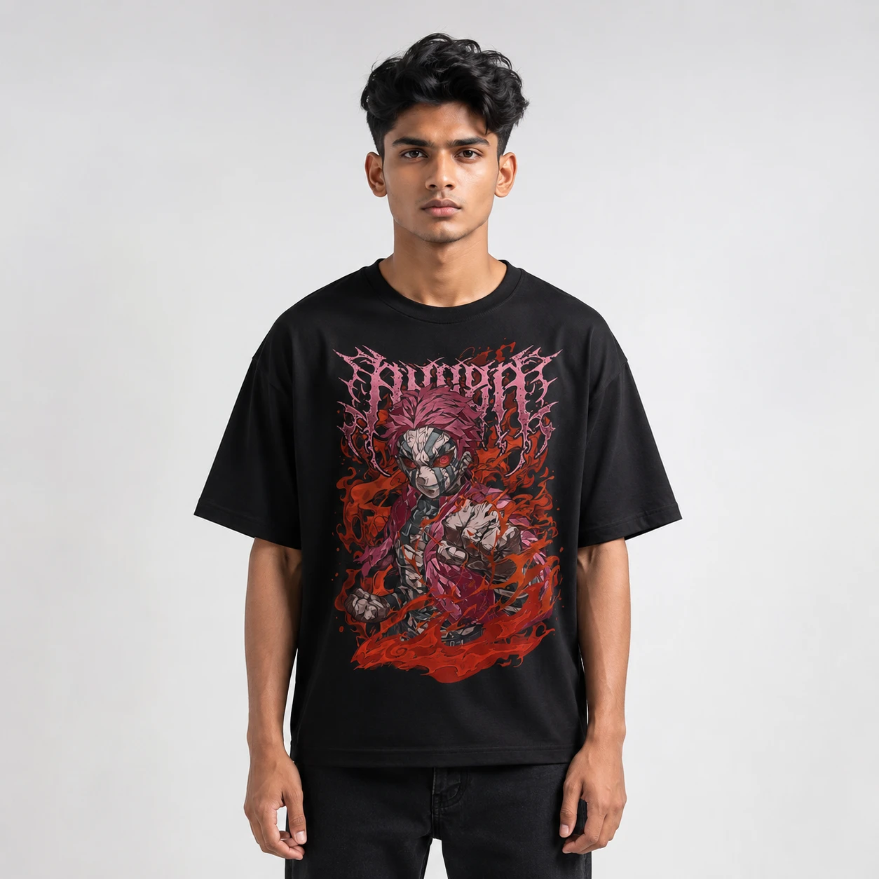 Drop Shoulder T-Shirt (Akaza)