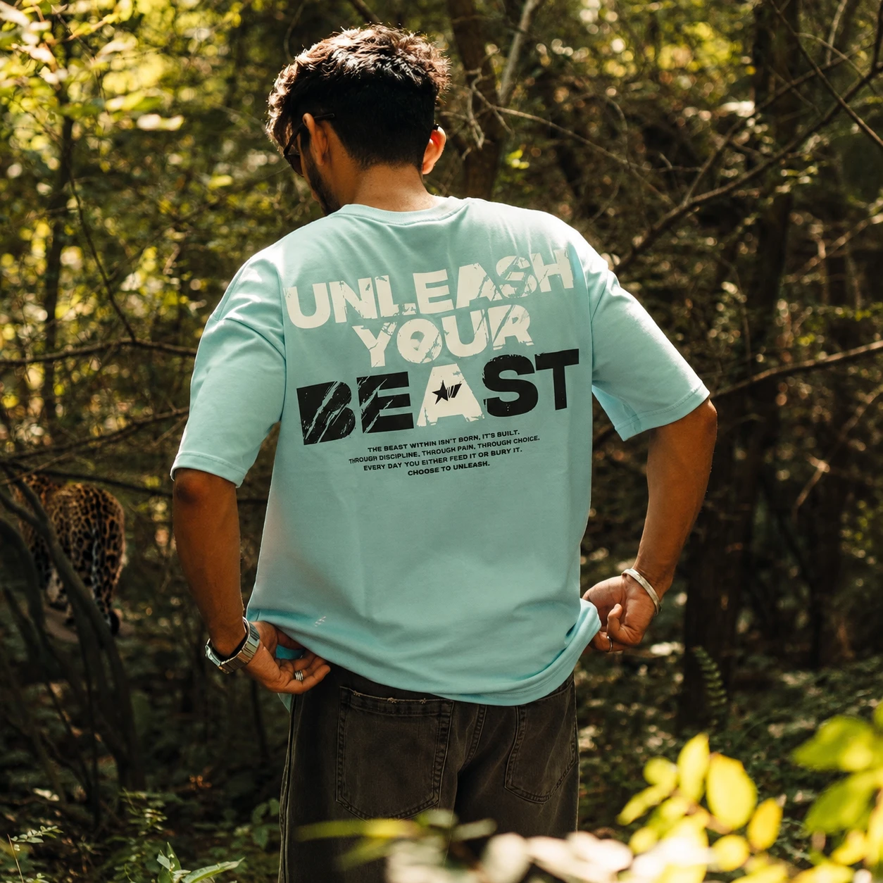 Drop Shoulder T-Shirt (Beast)