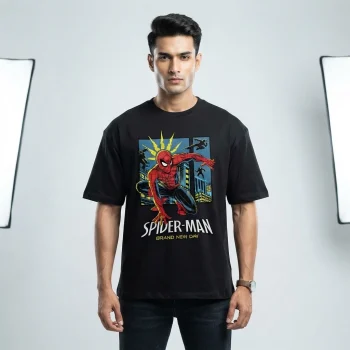 Drop Shoulder T-Shirt (Spiderman: Brand New Day)