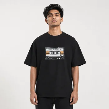 Drop Shoulder T-Shirt (Cassette)