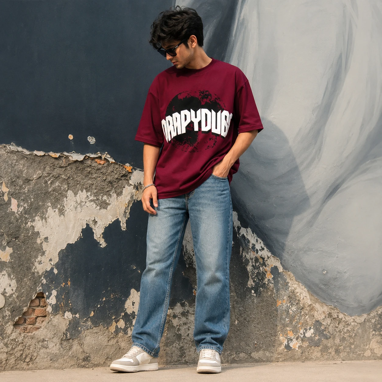 Drop Shoulder T-Shirt (Drapydus)