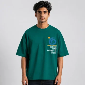 Drop Shoulder T-Shirt (Favorite Place)