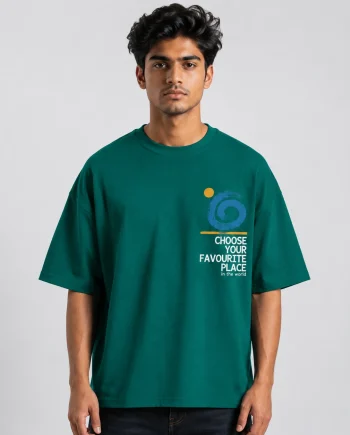 Drop Shoulder T-Shirt (Favorite Place)