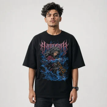 Drop Shoulder T-Shirt (Giyu Tomioka)