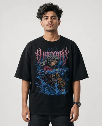 Drop Shoulder T-Shirt (Giyu Tomioka)