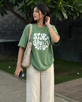 Drop Shoulder T-Shirt (London Hills)