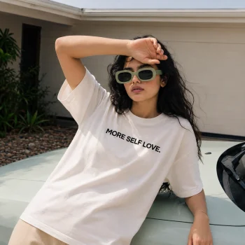Drop Shoulder T-Shirt (More Self Love)