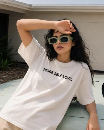 Drop Shoulder T-Shirt (More Self Love)