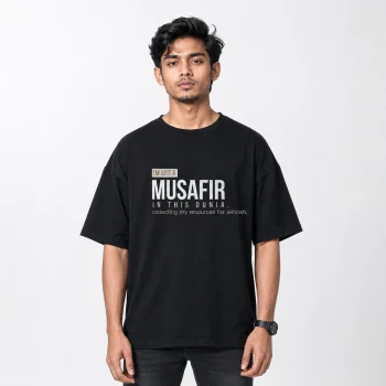 Drop Shoulder T-Shirt (Musafir)