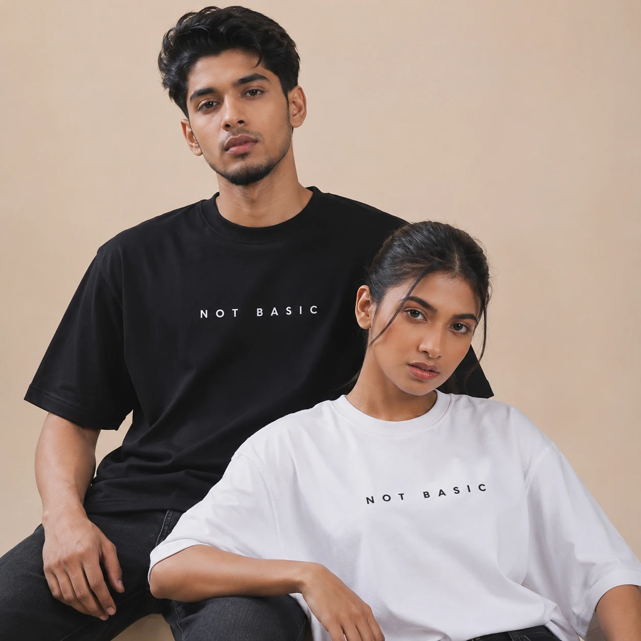 Drop Shoulder T-Shirt (Not Basic)