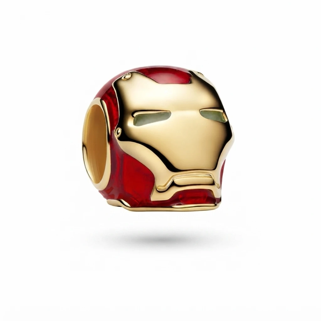 Marvel Iron Man Helmet Pendant Charm