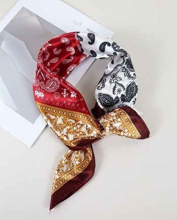 Bandana Scarf – Ruby Gold