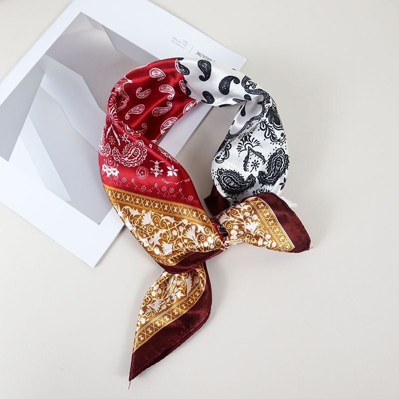 Bandana Scarf – Ruby Gold