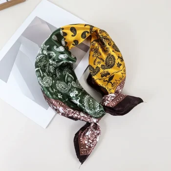 Bandana Scarf – Forest Gold
