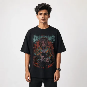 Drop Shoulder T-Shirt (Tanjiro Kamado 02)