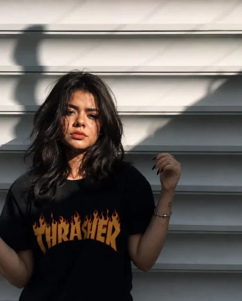 Drop Shoulder T-Shirt (Thrasher 02)