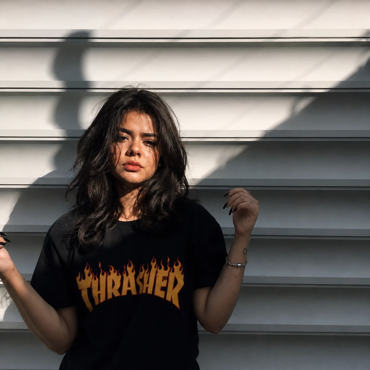 Drop Shoulder T-Shirt (Thrasher 02)