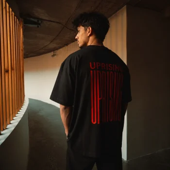 Drop Shoulder T-Shirt (Upside Down)