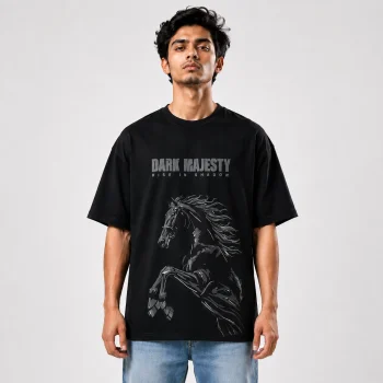 Premium Drop Shoulder T-Shirt (Dark Majestry)