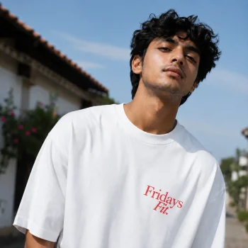 Drop Shoulder T-Shirt (Fridays Fit)