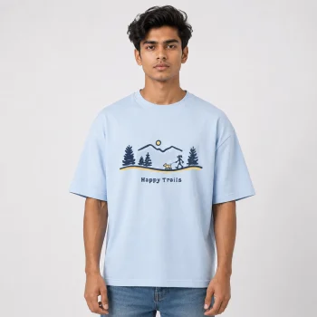 Drop Shoulder T-Shirt (Happy Trials)