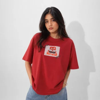 Drop Shoulder T-Shirt (Hothead)