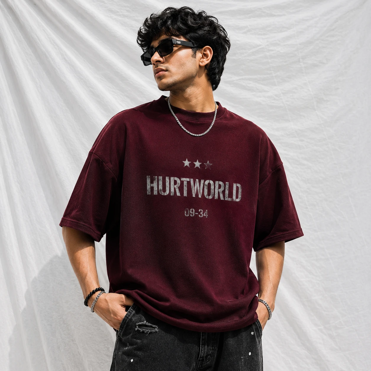 Drop Shoulder T-Shirt (Hurtworld)