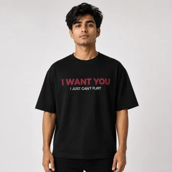 Funny Quote T-Shirt: I Can't Flirt