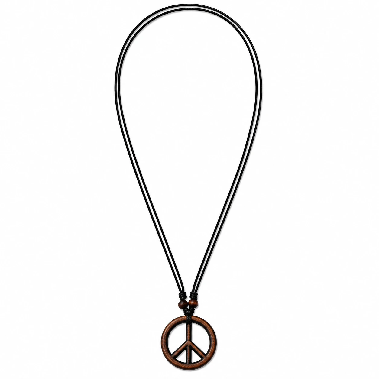 Vintage Peace Pendant Necklace