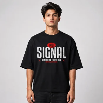 Drop Shoulder T-Shirt (No Signal)