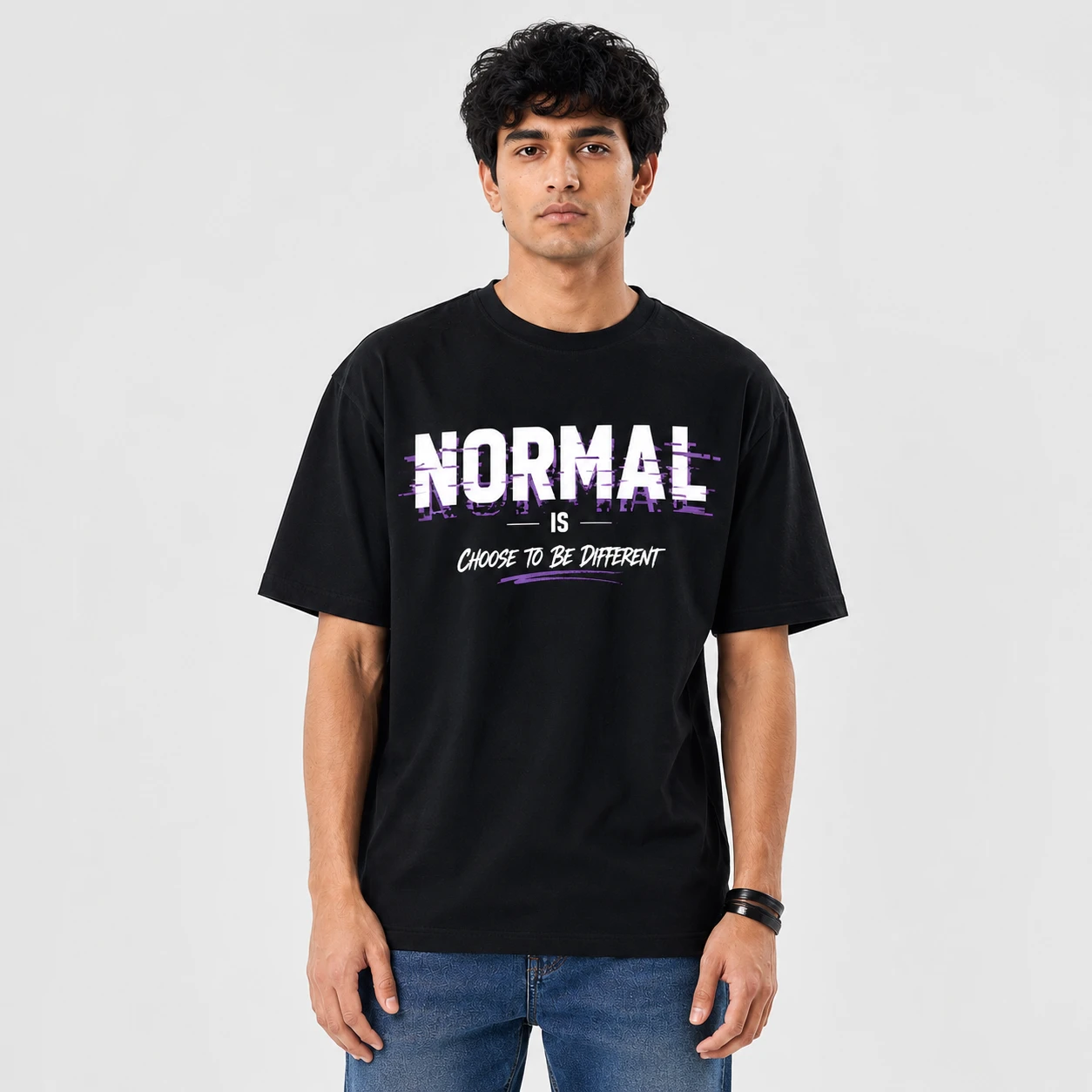 Drop Shoulder T-Shirt (Normal is Boring)