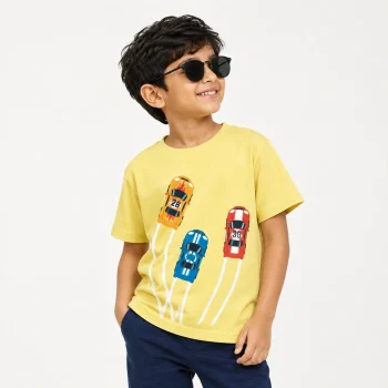 Kids T-Shirt – Racing Car