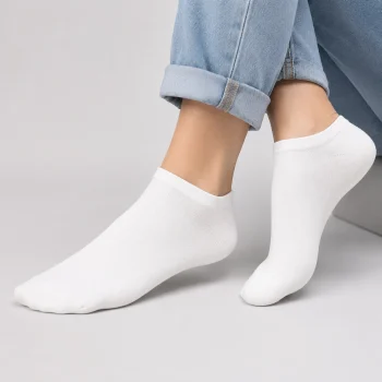Premium Everyday Ankle Socks – White