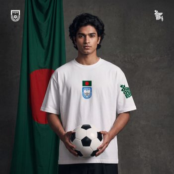 Bangladesh Football Team T-Shirt – White