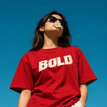 Drop Shoulder T-Shirt (Bold)