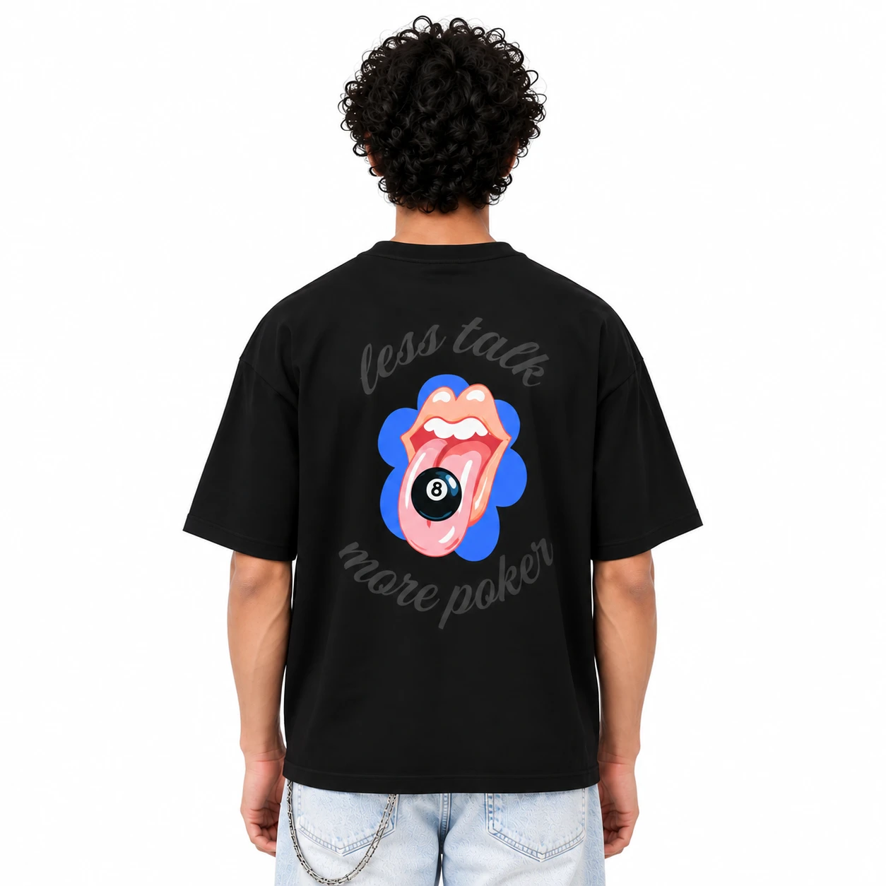 Drop Shoulder T-Shirt (Lucky Liar)