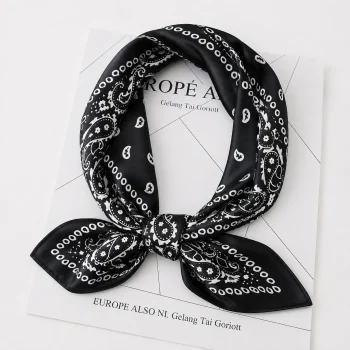 Bandana Scarf – Midnight Black