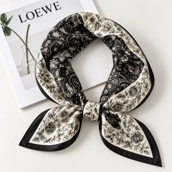 Bandana Scarf – Midnight Bloom