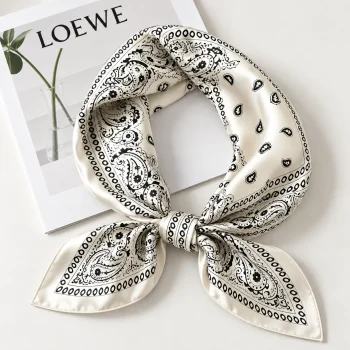 Bandana Scarf – Pearl White